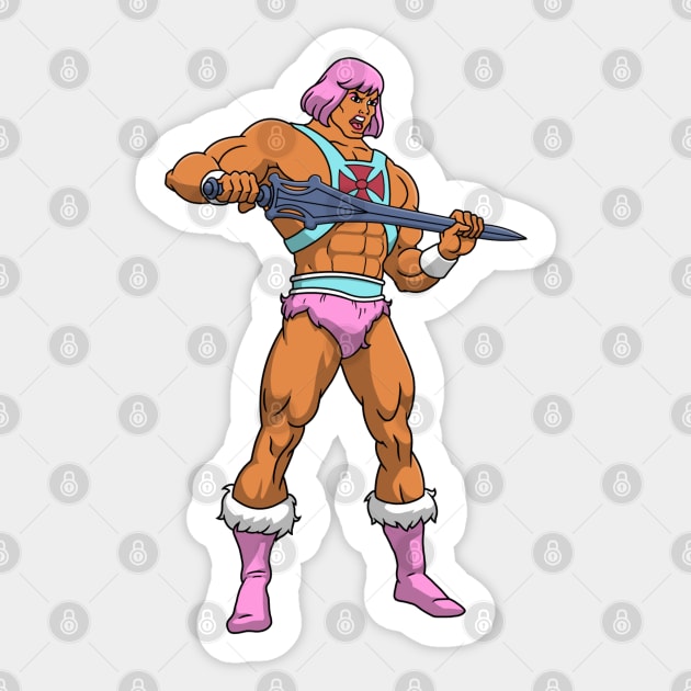 He-man Sticker by GarryDeanArt